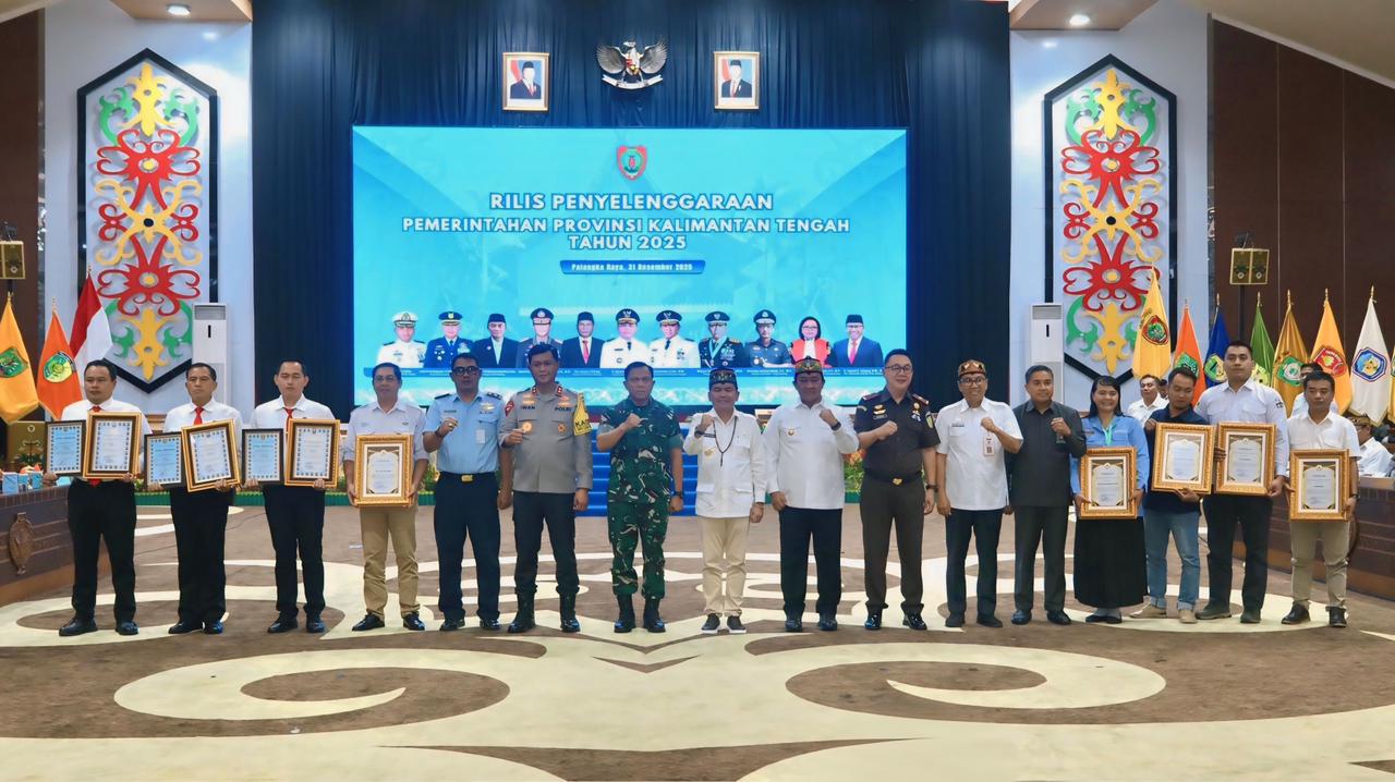 Personel Polres Lamandau Terima Piagam Penghargaan atas Pengungkapan Kasus Narkoba Lintas Provinsi 46,7 Kilogram