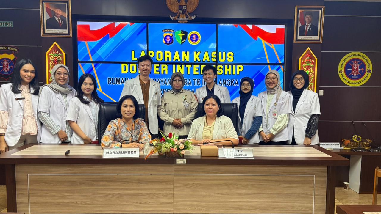 Perkuat Wahana Pembelajaran Klinis, Rumkit Bhayangkara Selenggarakan Laporan Kasus bagi Dokter Internship