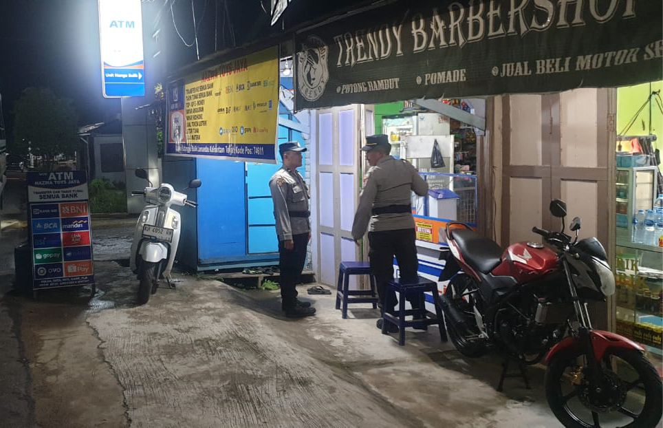 Personil Polres Lamandau Patroli KRYD strategi Cegah Tindakan Premanisme