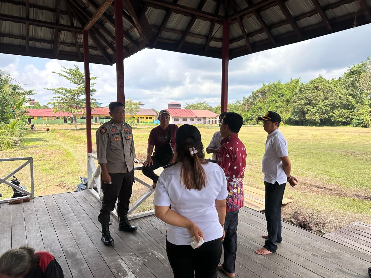 Polsek Katingan Tengah Sambang Kamtibmas