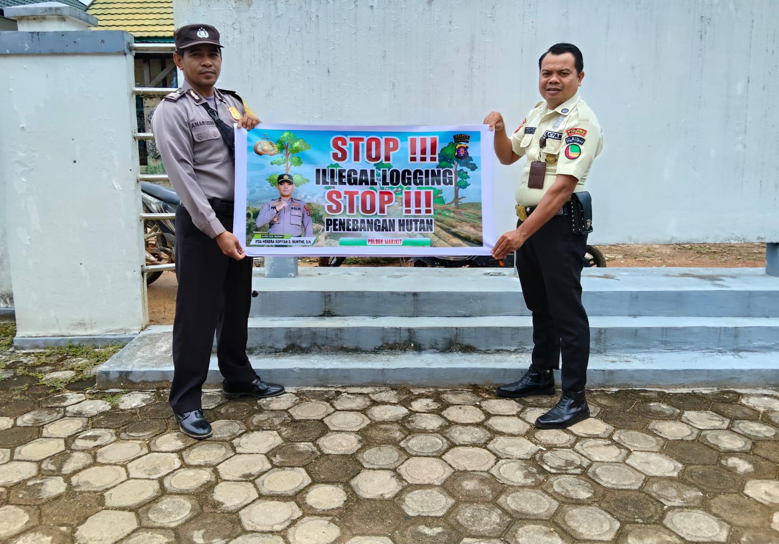 Sosialisasi Ilegal Logging kepada Masyarakat diwilayah Kec.Marikit, Kab. Katingan