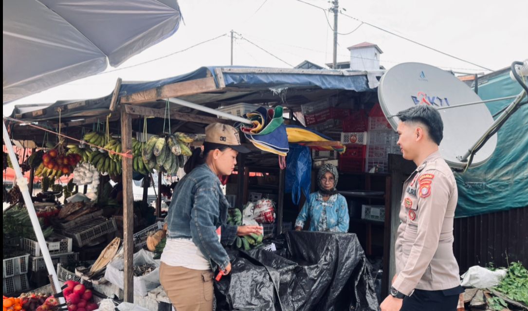 Perkuat Kamtibmas, Polsek Katingan Tengah Sambangi Warga