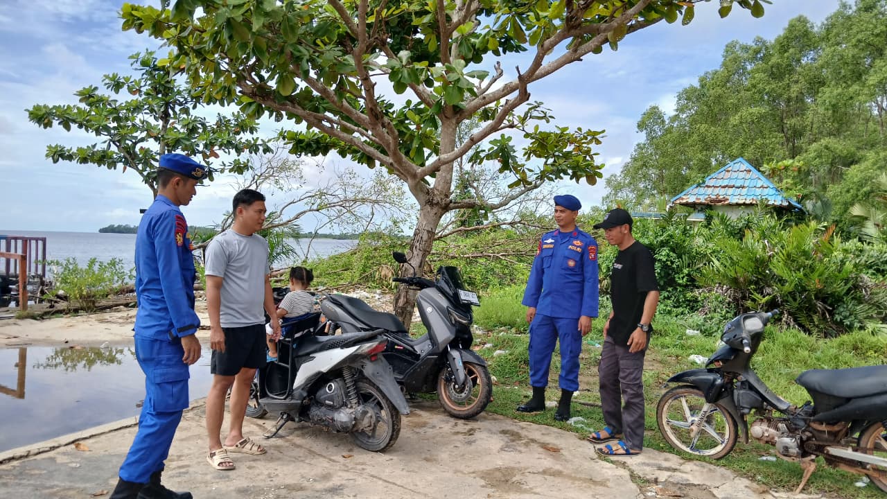 ‎Mako perwakilan Das Jelai melaksanakan PAM di pantai “We Love Jelai” Kec. Jelai, Kab. Sukamara.