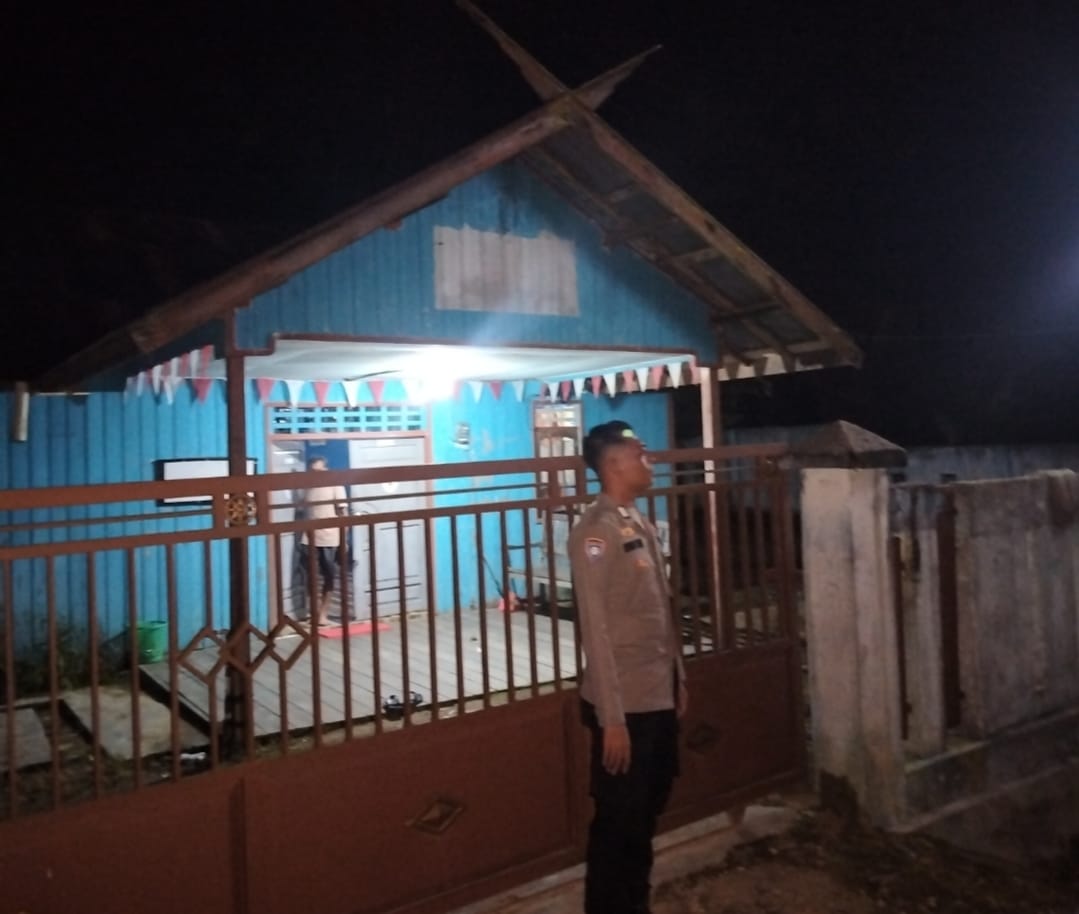 Piket Polsek Delang melaksanakan giat patroli Tempat Objek Vital