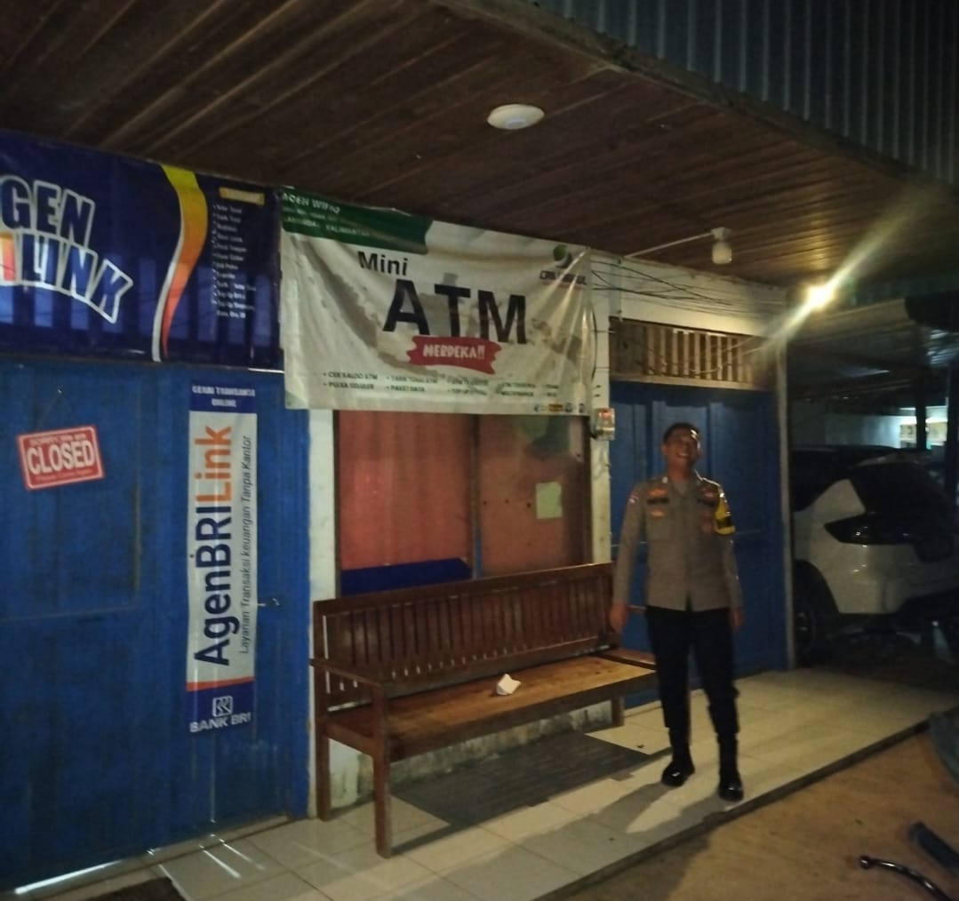 Piket Polsek Delang melaksanakan patroli diwilkum Polsek Delang