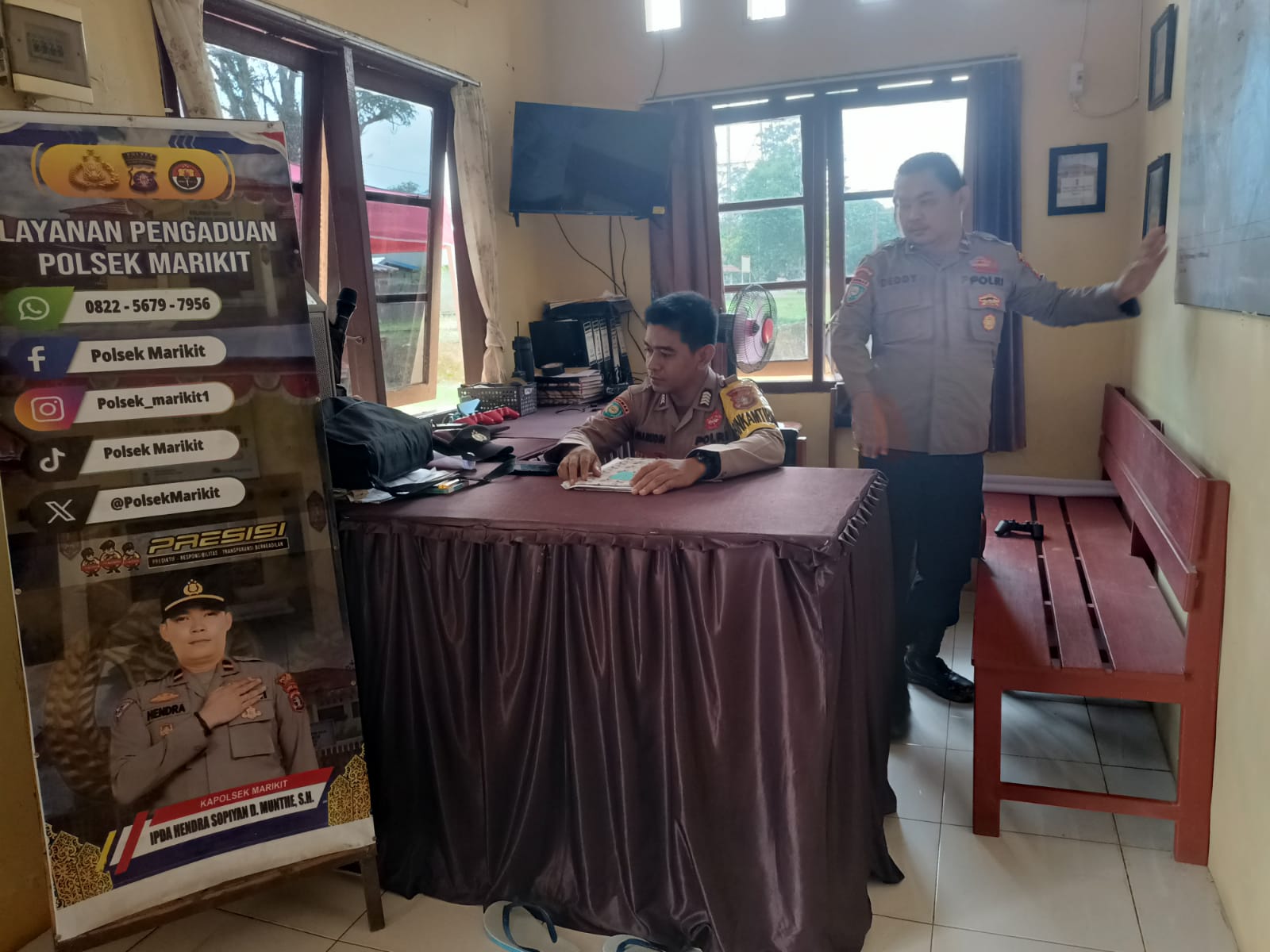 *Piket Mako Polsek, Fondasi Keamanan dan Ketertiban Wilayah.*