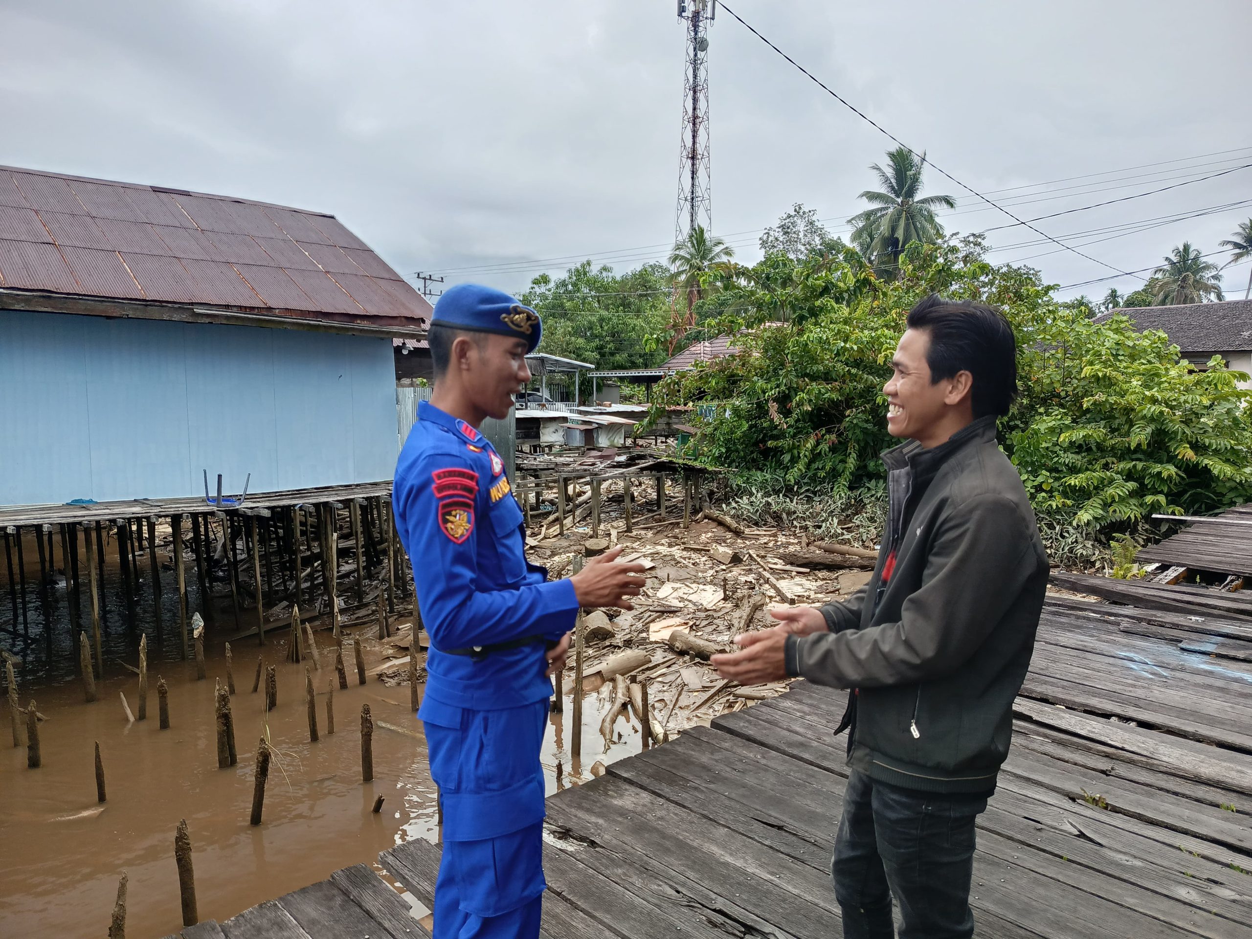 Laksanakan Patroli Dialogis, Ditpolairud Pastikan Sitkamtibmas Tetap Kondusif