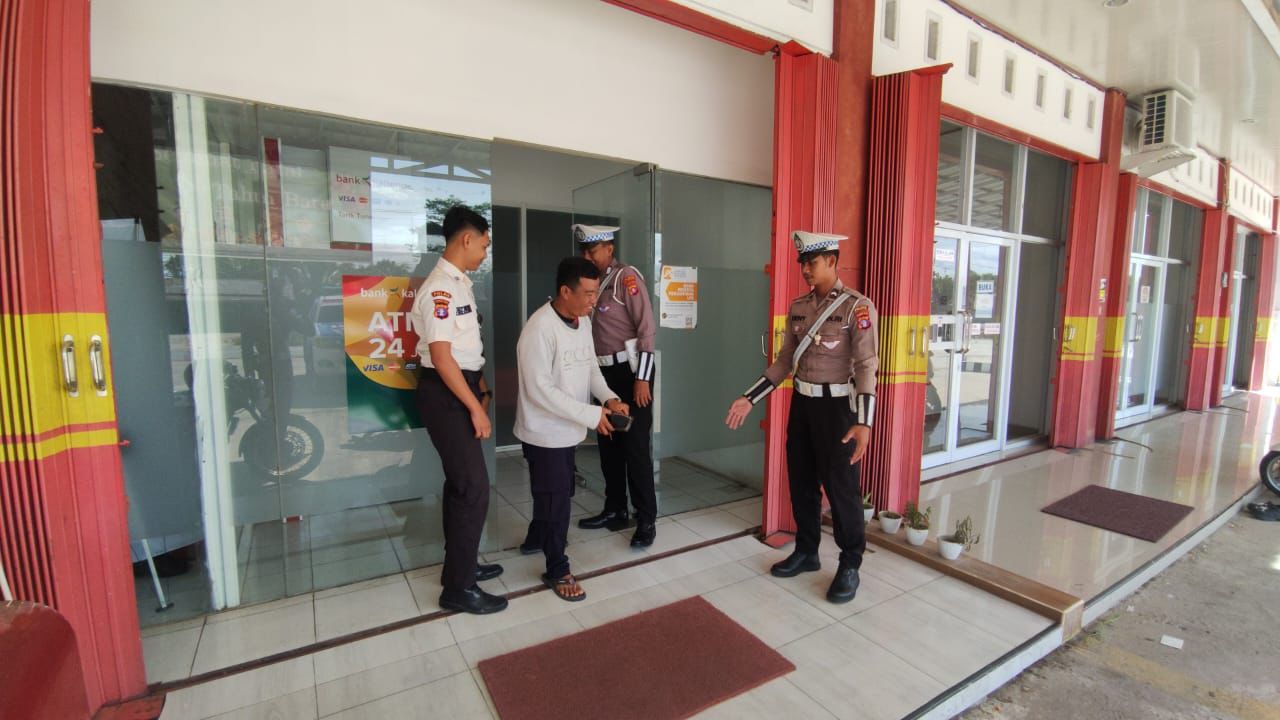 Satlantas Polres Katingan cek dan kontrol rutin Objek Vital Tiap harinya.