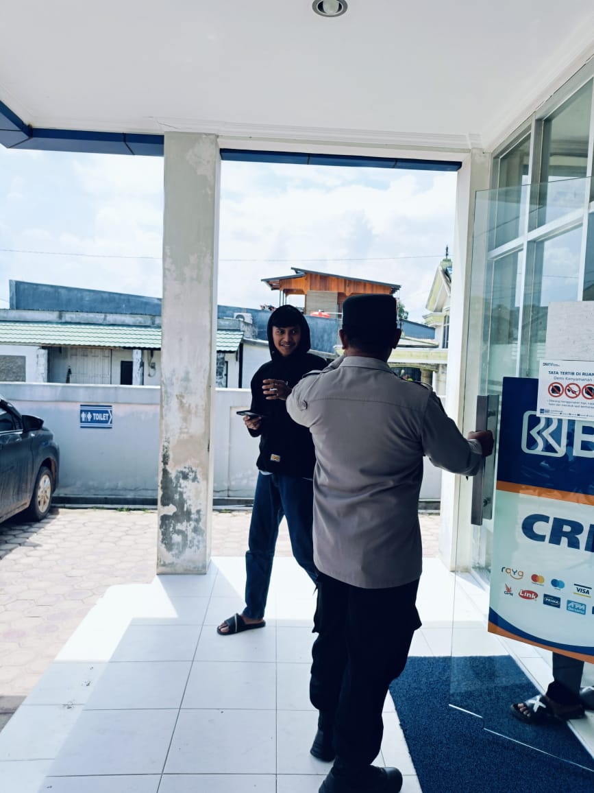 Piket Polsek Bulik Patroli ke Perbankan (ATM) diwilkum Polsek Bulik