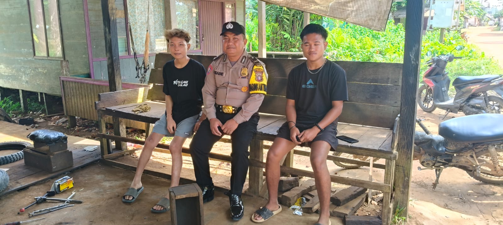 Polsek Marikit Gelar Cooling System Masyarakat diwilayah Kec. Marikit Kab. Katingan.