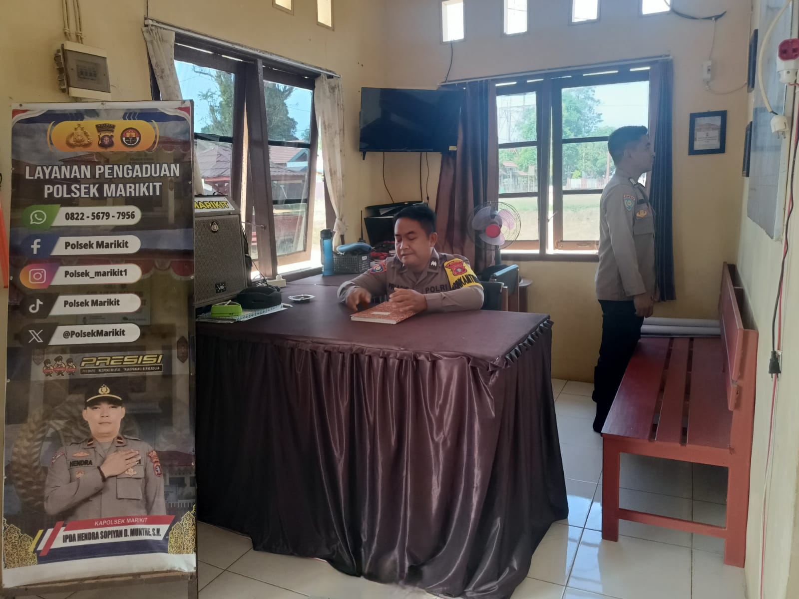 Menjaga dari Dalam: Peran Strategis Piket Mako Polsek.