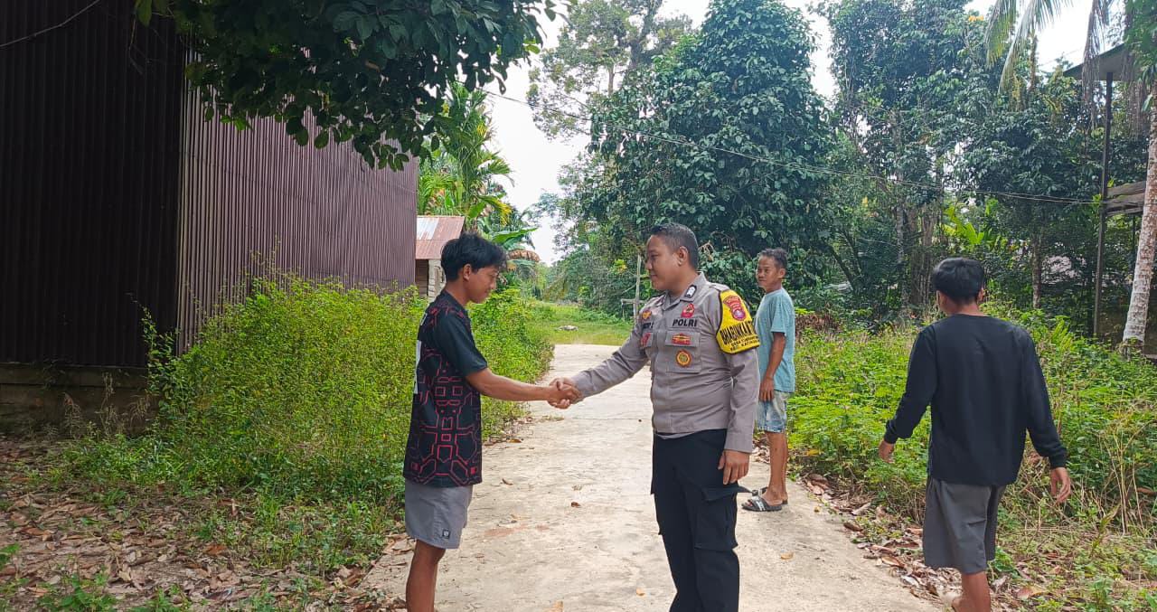 ‎BHABINKAMTIBMAS POLSEK KATINGAN HULU SAMBANGI WARGA.