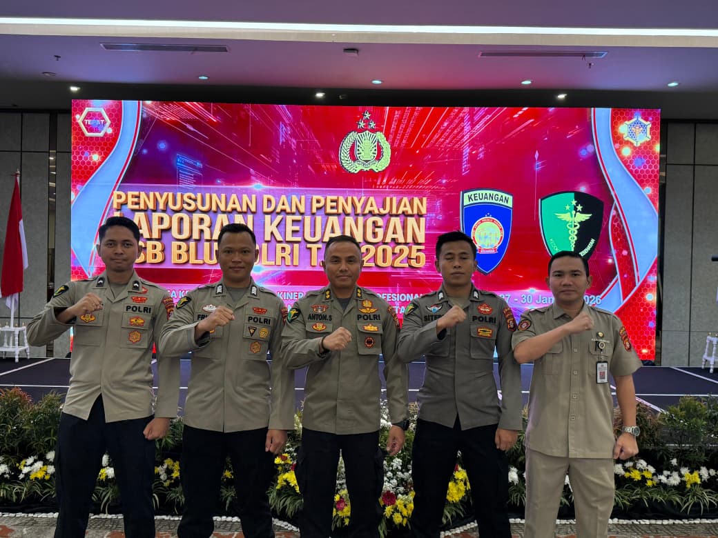 Wujud Komitmen Akuntabilitas, Rumkit Bhayangkara Hadiri Penyusunan dan Penyajian Laporan Keuangan BLU T.A. 2025