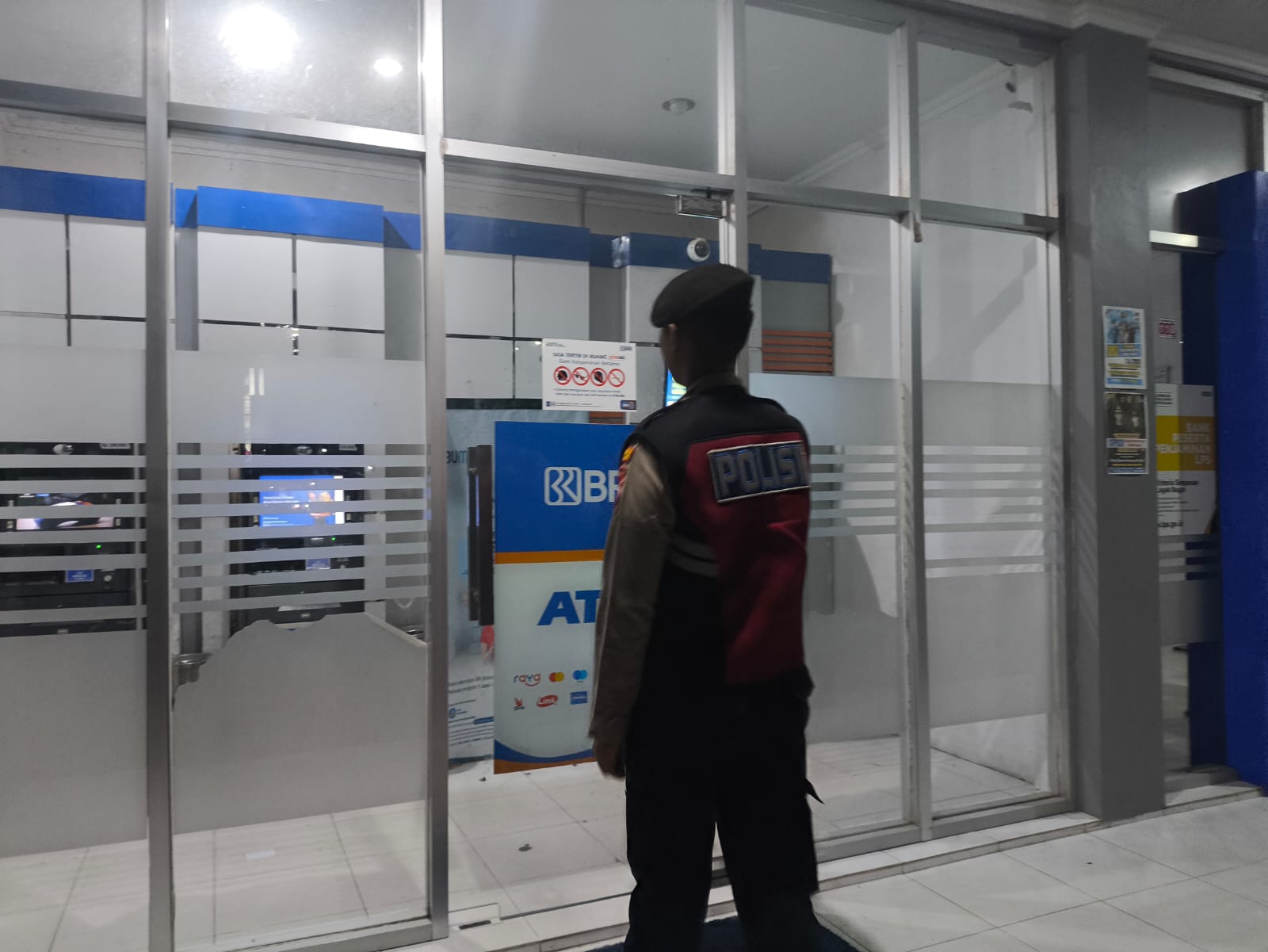 Sat Samapta Polres Lamandau Patroli di Objek Vital, Wilkum Polres Lamandau