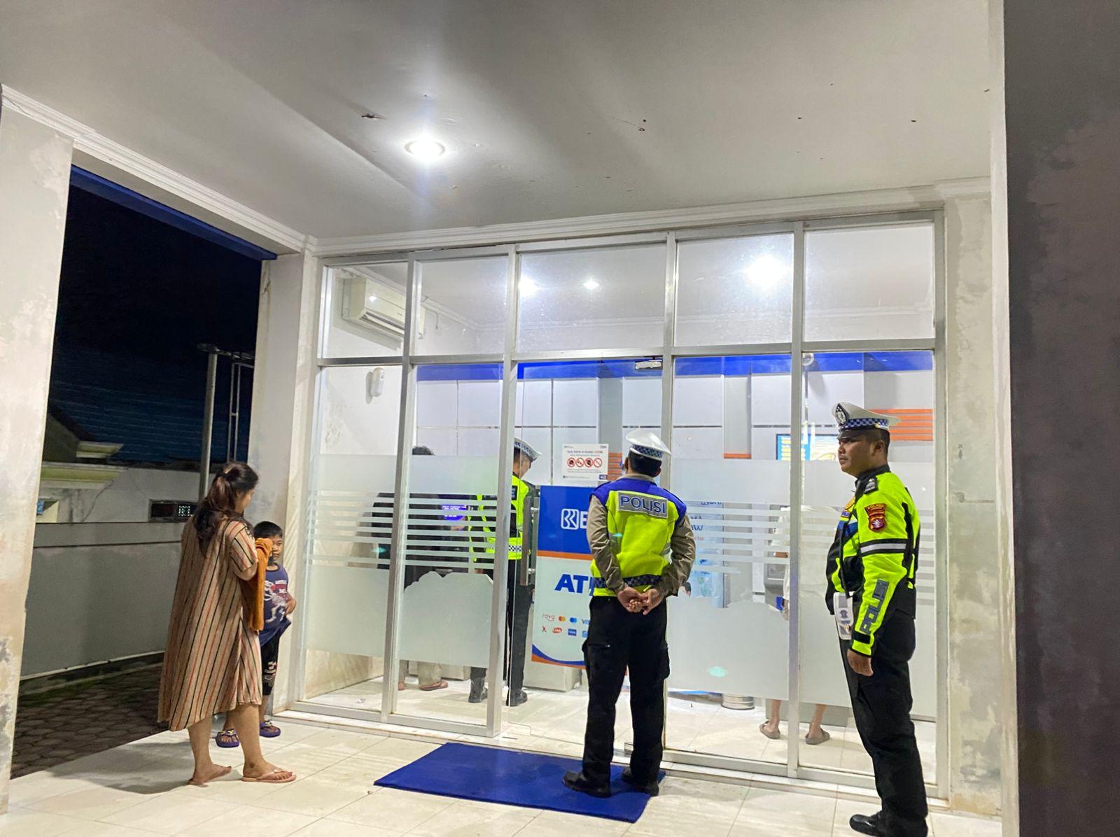 Piket Sat Lantas Patroli di Objek Vital diwilkum Polres Lamandau