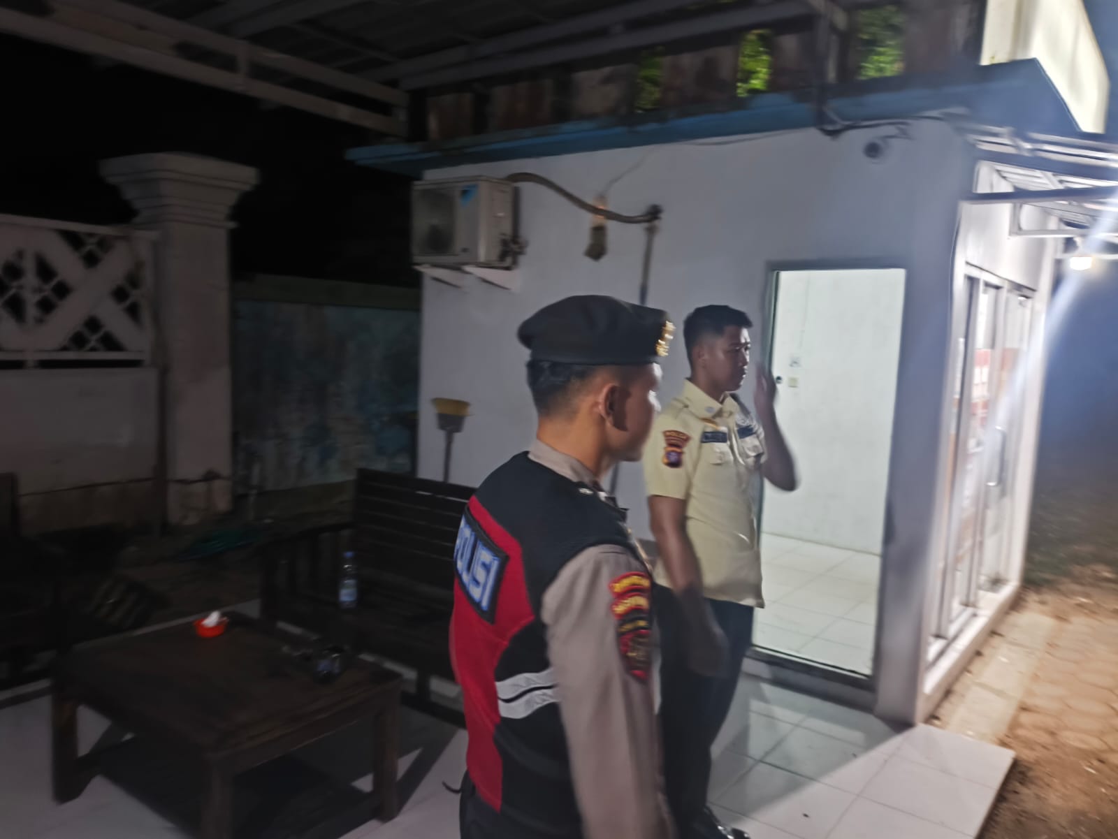 Sat Samapta Polres Lamandau Patroli di Objek Vital, Wilkum Polres Lamandau