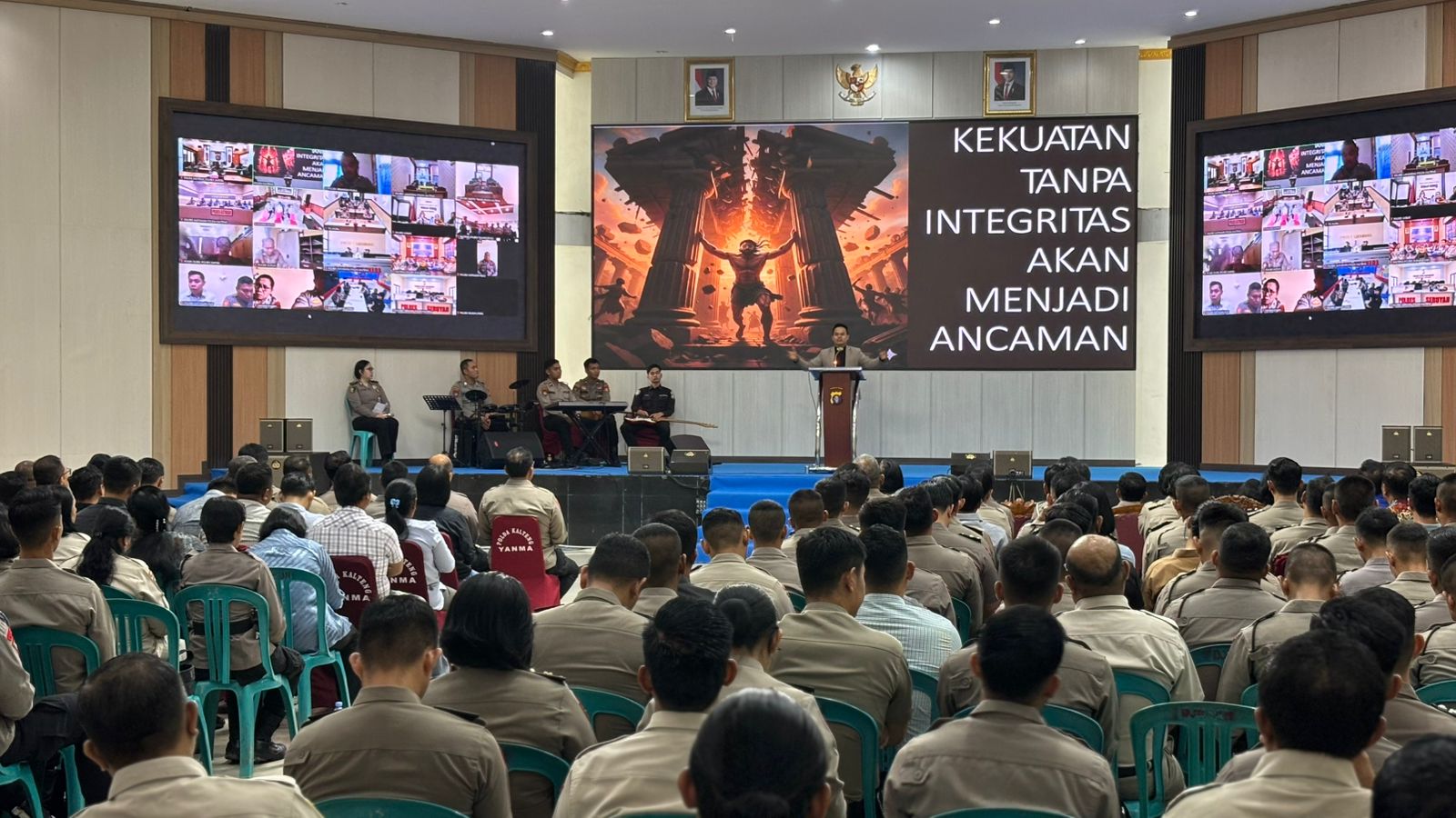 Perkuat Mental Spiritual, Polda Kalteng Gelar Binrohtal Lintas Agama
