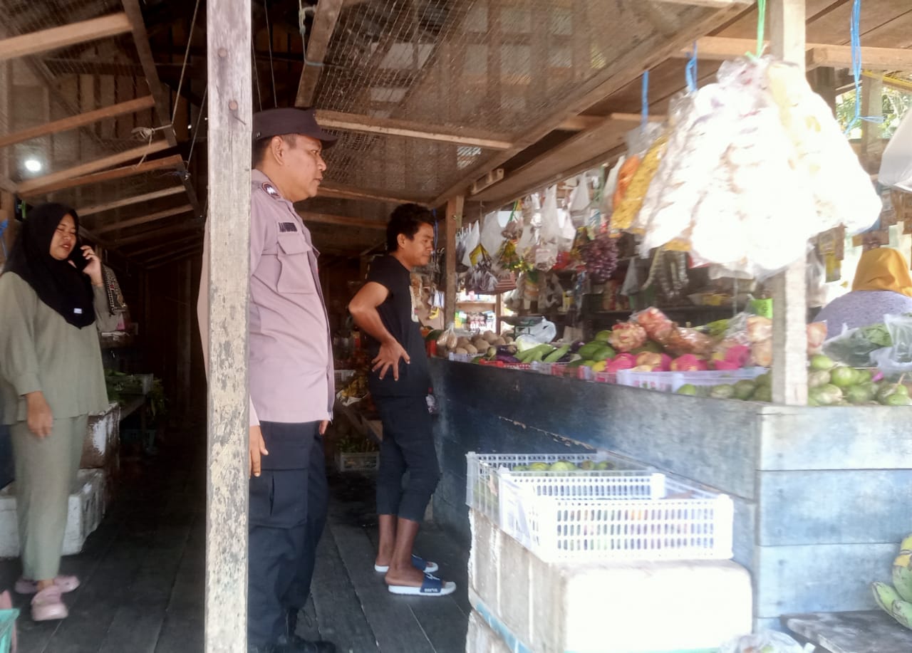 Lewat Sambang Bhabinkamtibmas Ajak Warga Wujudkan Kamtibmas Kondusif