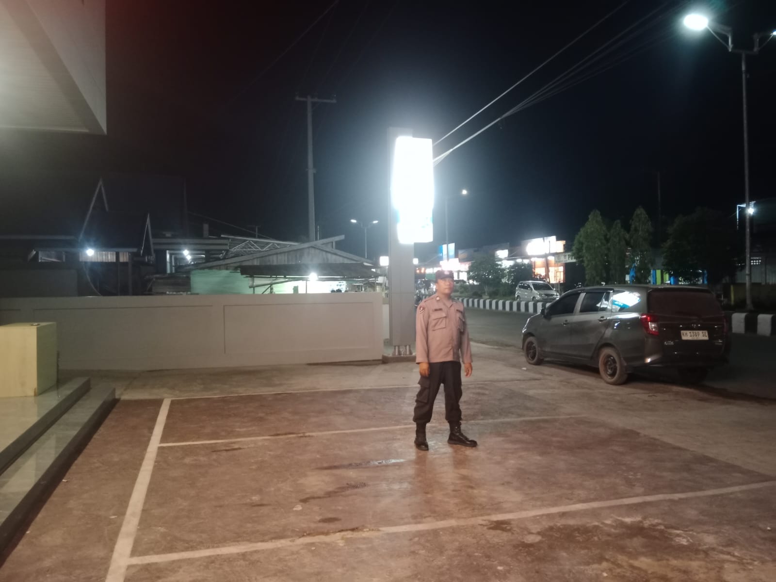 Personel Polsek melaksanakan Patroli di Wilkum Polsek Bulik