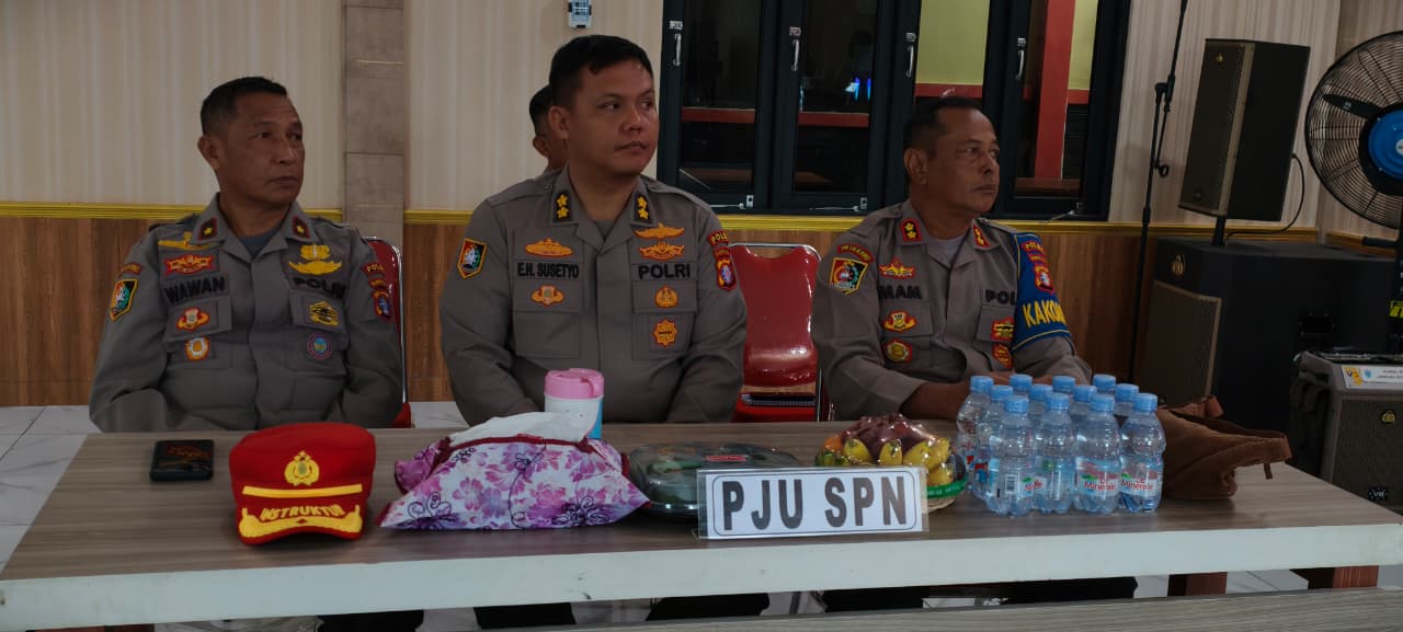 Tim Audit Kinerja Tahap I Itwasda Polda Kalteng Lakukan Pemeriksaan Di SPN Polda Kalteng .