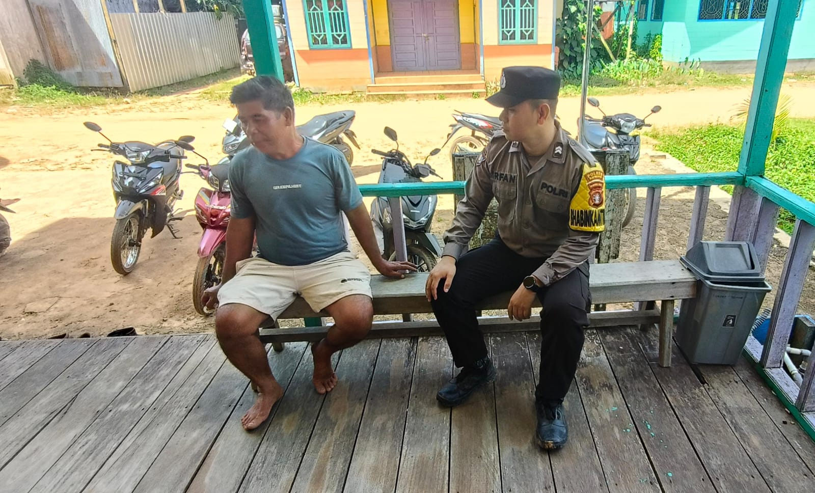 Polsek Marikit Melaksanakan Kegiatan Cooling System Kepada Tomas,Toga dan Todat Kec. Marikit.