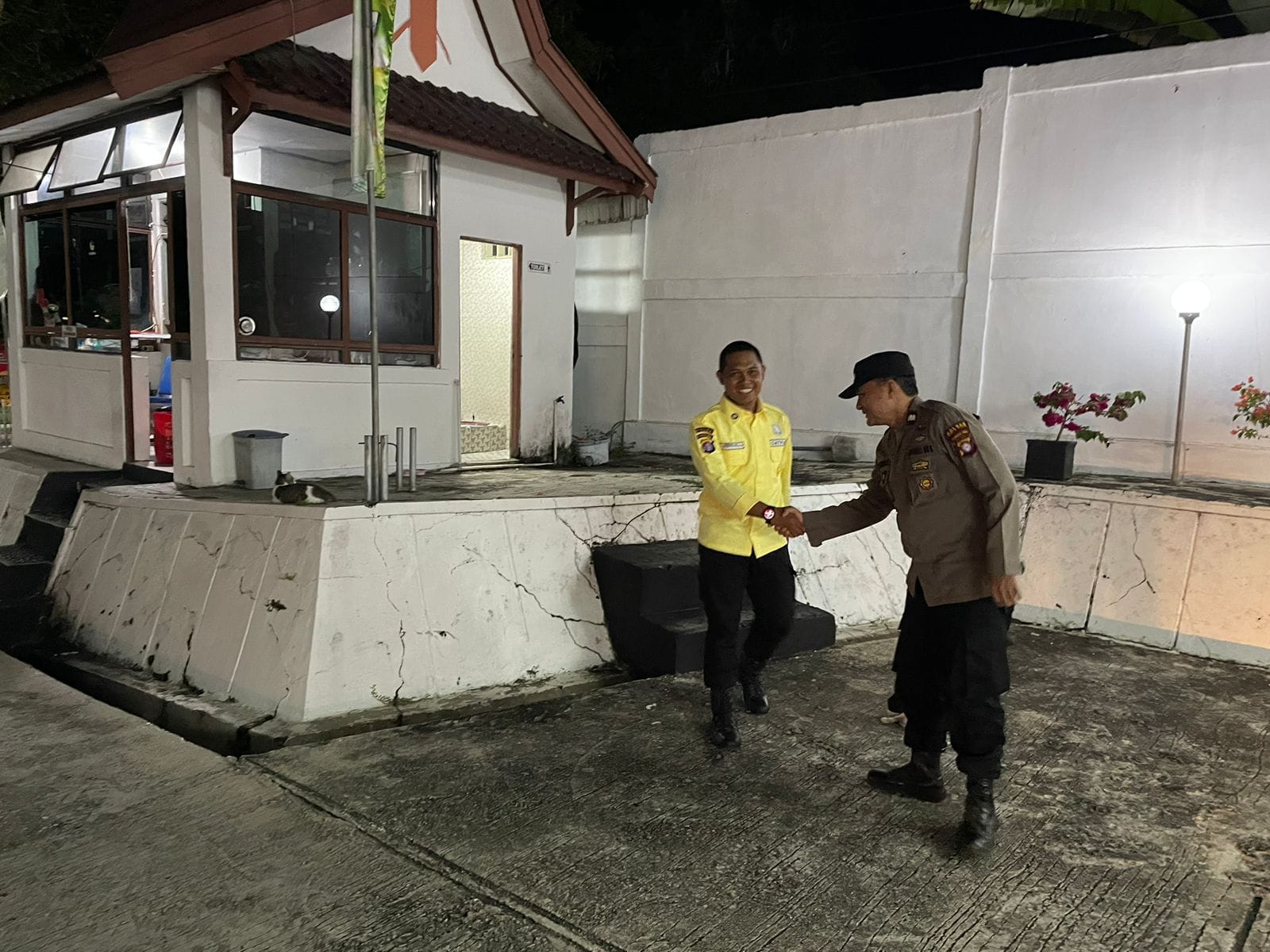 Stop Penyebaran Terorisme, Polsek Teweh Tengah Sosialisasikan Bahaya Terorisme ke Warga