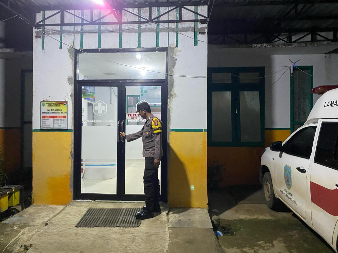 Piket Polsek Delang melaksanakan patroli diwilkum Polsek Delang