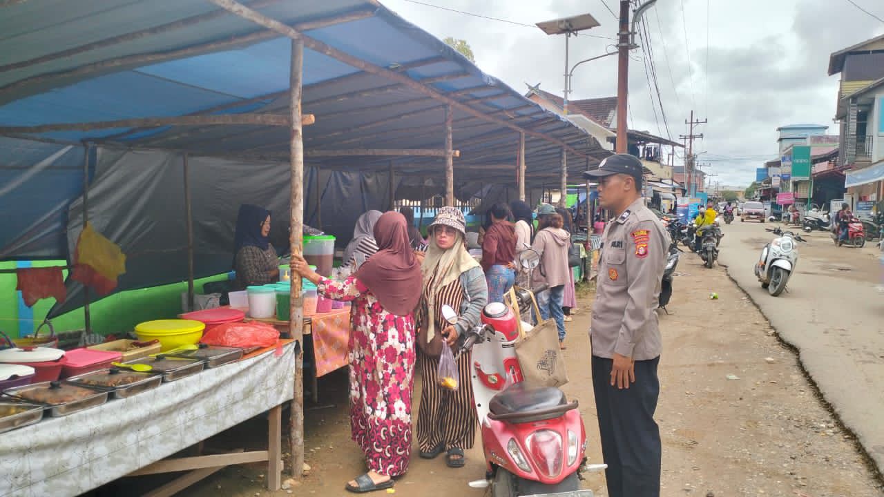 Perkuat Kamtibmas, Polsek Katingan Tengah Sambangi Warga