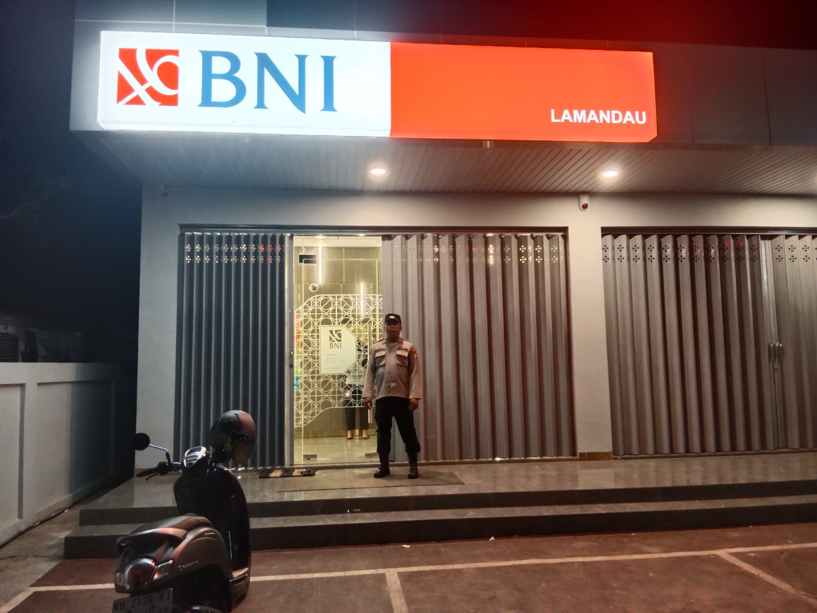 Cegah Gangguan Kamtibmas, Piket Polsek Bulik Patroli ATM