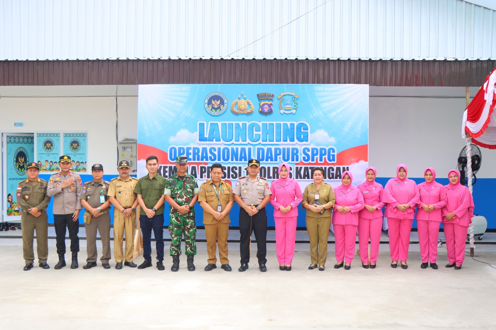 Polres Katingan Luncurkan SPPG Kemala Presisi 1