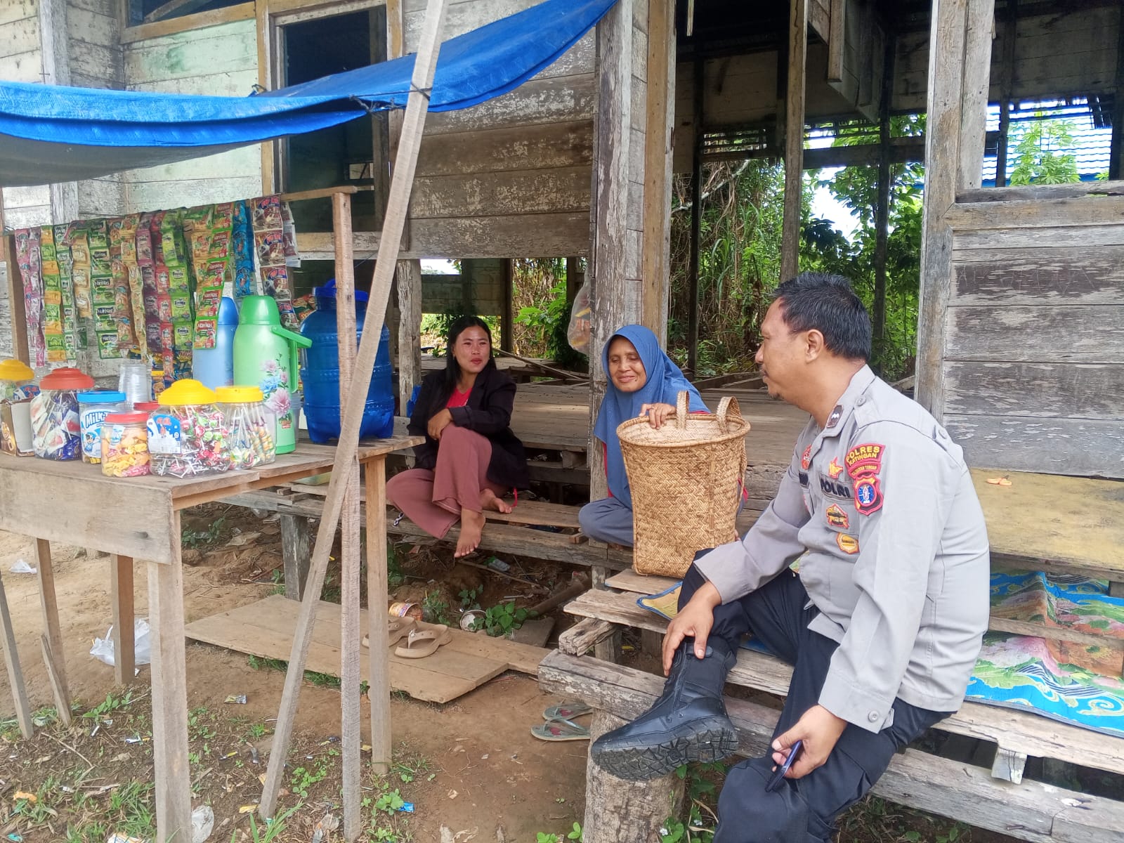 *. Bhabinkamtibmas Rantau Bangkiang Ajak Warga Wujudkan Kamtibmas Kondusif*