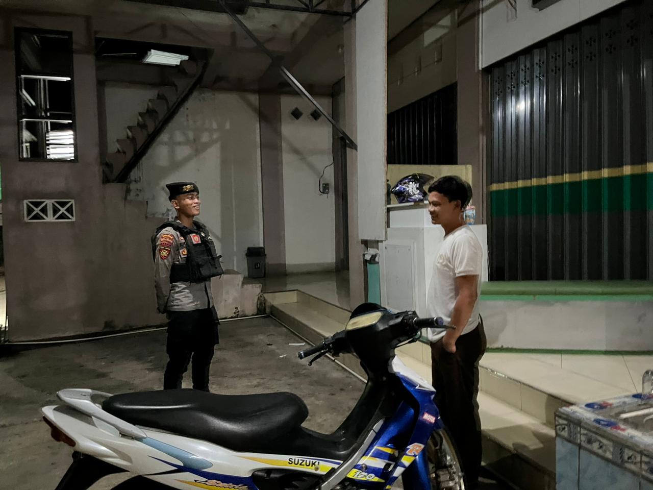 Sat Samapta Polres Lamandau Patroli di Objek Vital, Wilkum Polres Lamandau