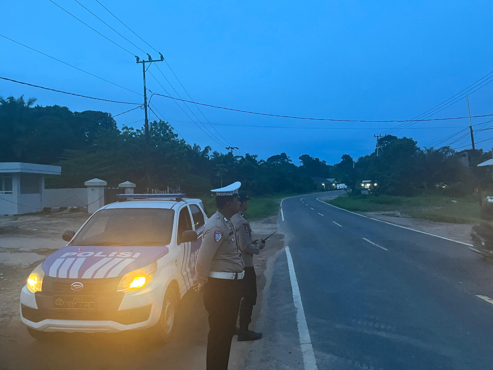 Cegah Balapan Liar, Satlantas Polres Lamandau Intensifkan Patroli Subuh Selama Ramadhan