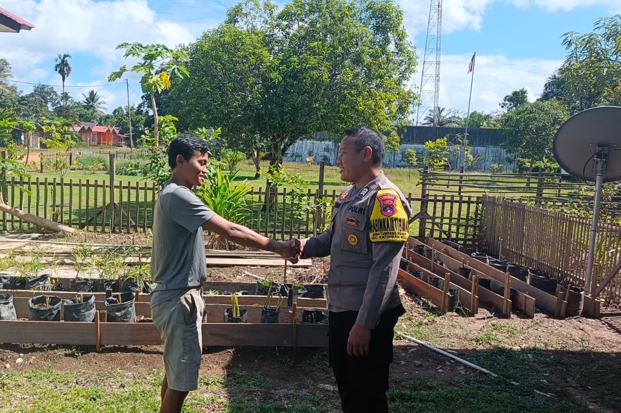 ‎BHABINKAMTIBMAS POLSEK KATINGAN HULU SAMBANGI WARGA.