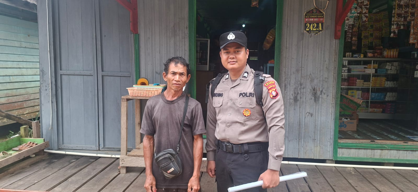 Lewat Sambang Bhabinkamtibmas Ajak Warga Wujudkan Kamtibmas Kondusif