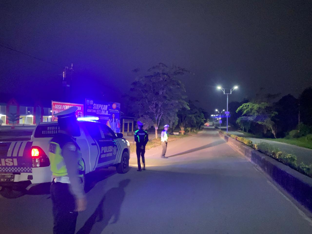 Cegah Balapan Liar, Satlantas Polres Lamandau Intensifkan Patroli Subuh Selama Ramadhan