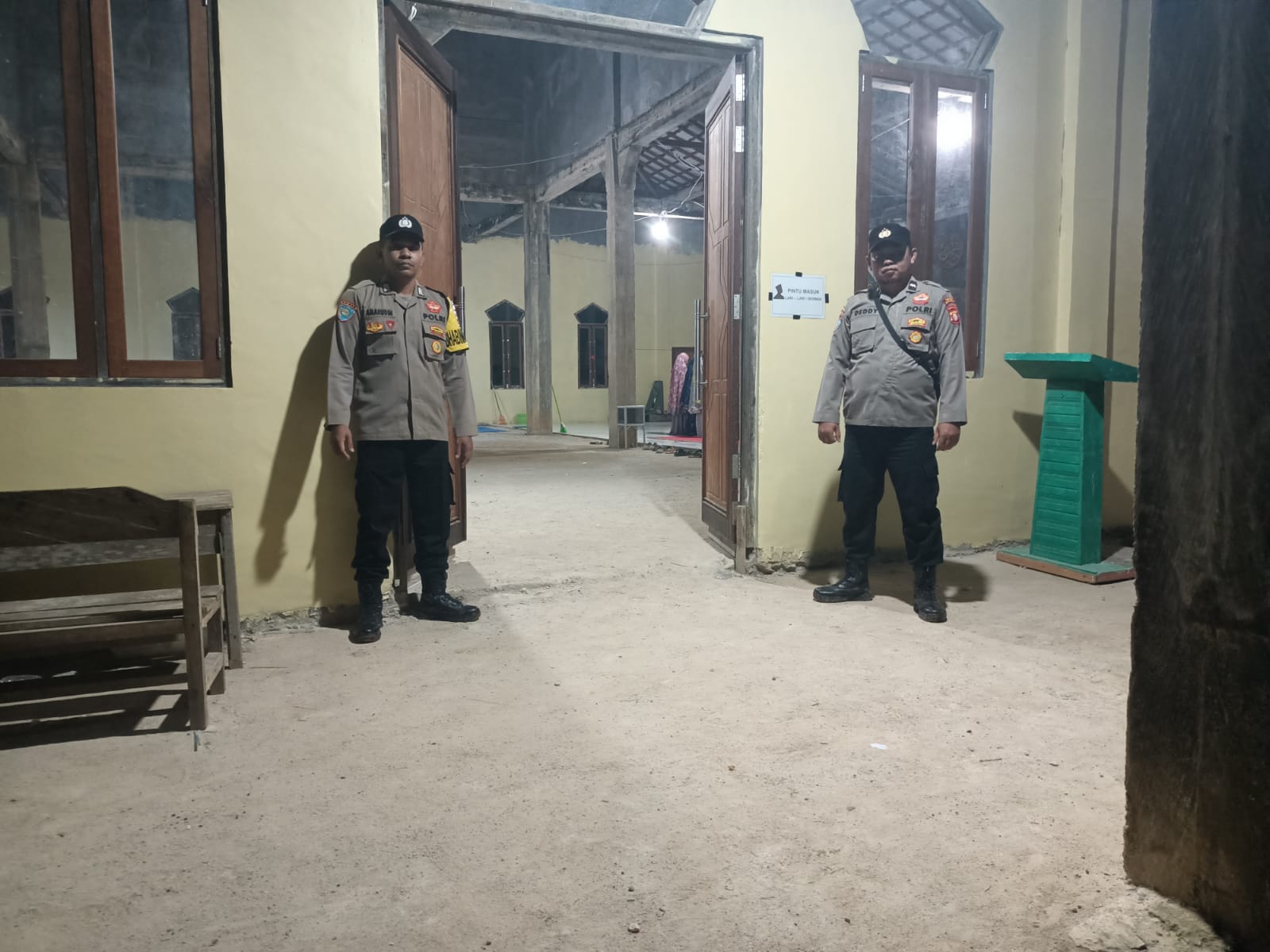 *Polsek Marikit Laksanakan PAM Salat Tarawih Selama Ramadan 1447 H.*