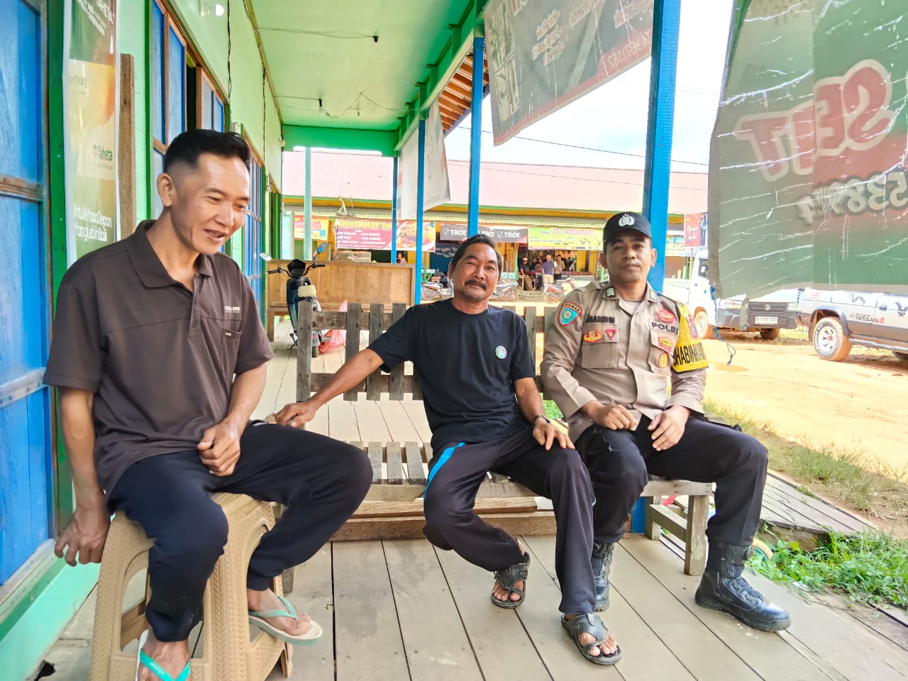 Laks sosialisasi Cooling System ke Masyarakat Polsek Marikit gencar laks giat tersebut di wilayah Kec. Marikit Kab. Katingan.