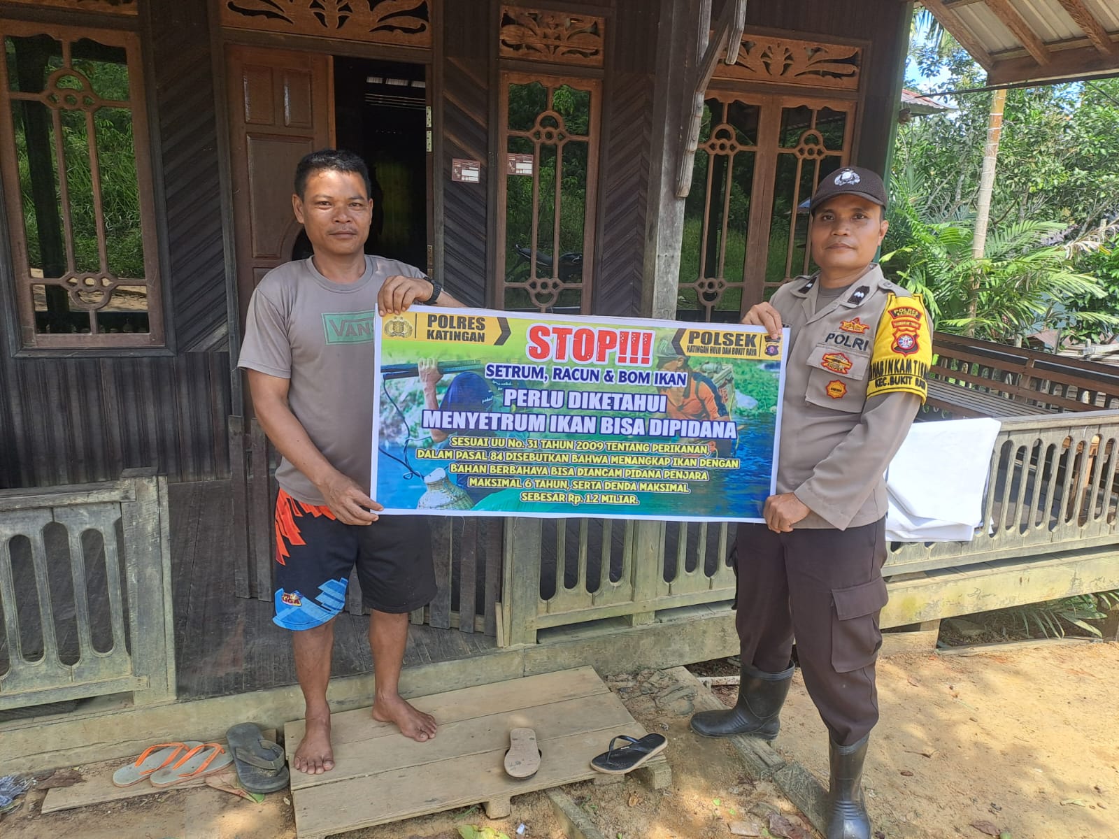 Upaya Pencegahan Ilegal Fishing di Kecamatan Bukit Raya