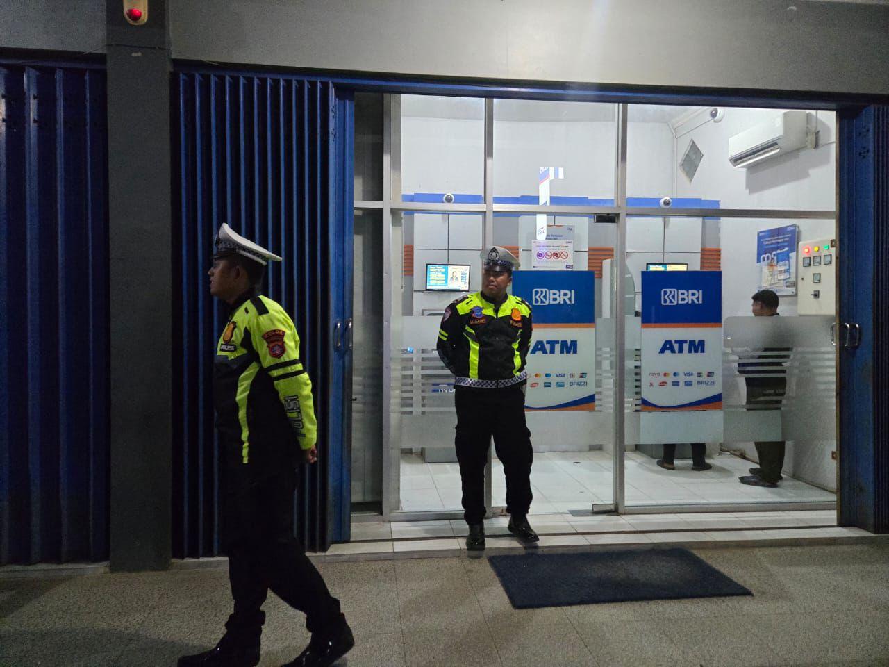 Piket Sat Lantas Patroli di Objek Vital diwilkum Polres Lamandau