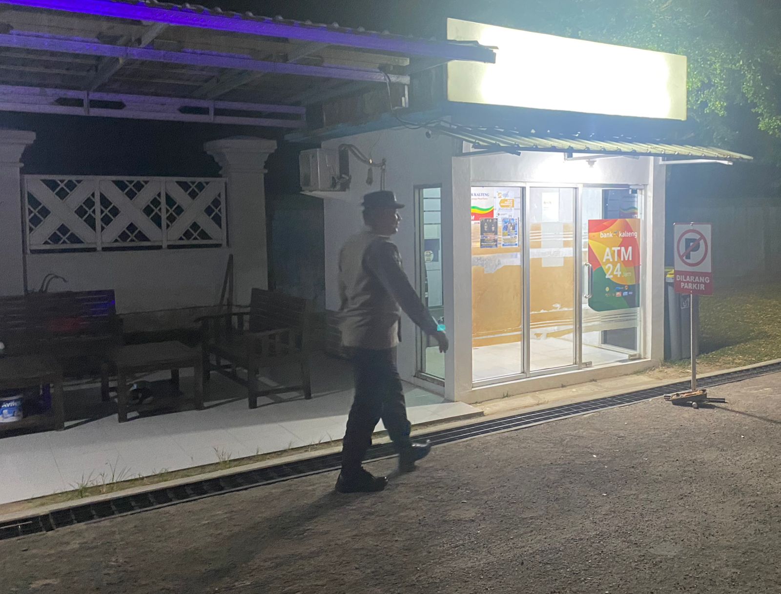 Polsek Bulik Patroli Obyek Vital dan Bank wilkum Polsek Bulik