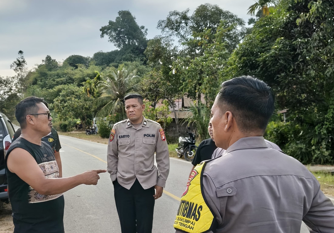 Patroli Dialogis, Upaya Polsek Katingan Tengah Cipkon Kamtibmas aman