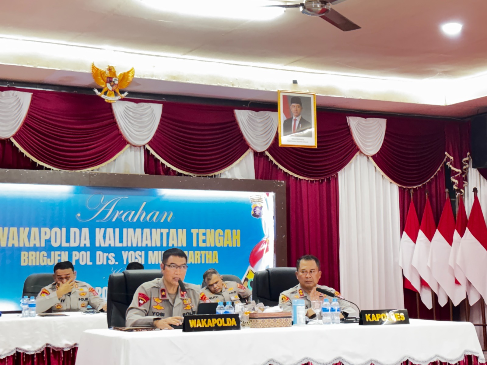 Wakapolda Kalteng Berikan Arahan Strategis, Tekankan Disiplin dan Profesionalisme Personel Polres Bartim