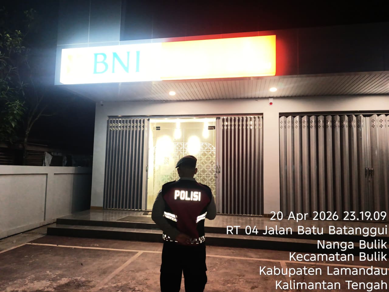 Sat Samapta Polres Lamandau Patroli di Objek Vital, Wilkum Polres Lamandau