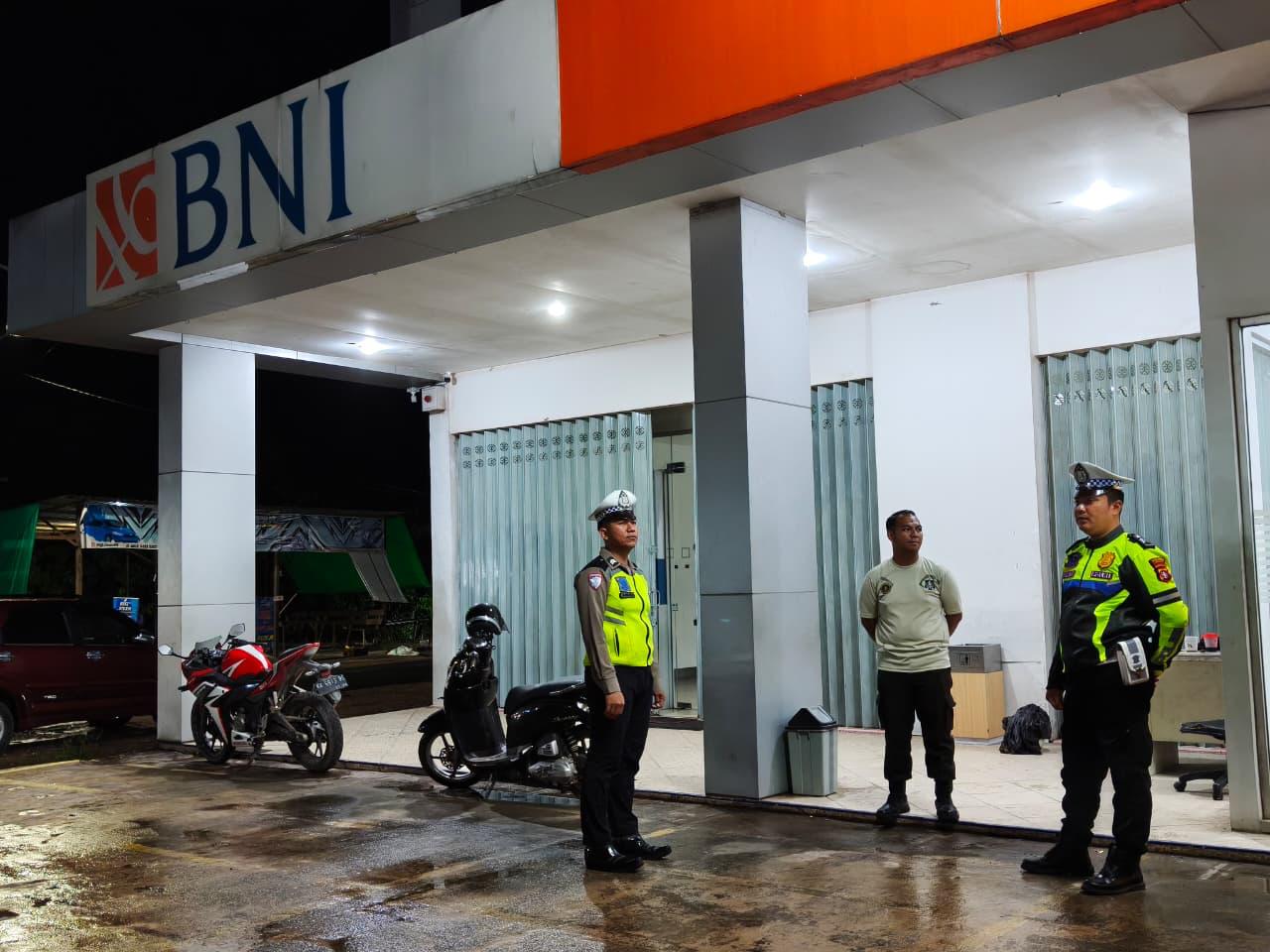 Piket Sat Lantas Patroli di Objek Vital diwilkum Polres Lamandau