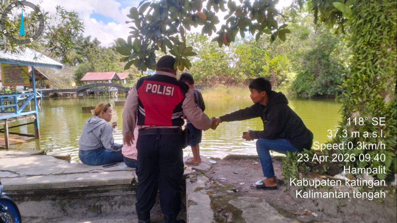Patroli Pagi, Personel Samapta Polres Katingan Sasar Titik Rawan Tindak Pidana.