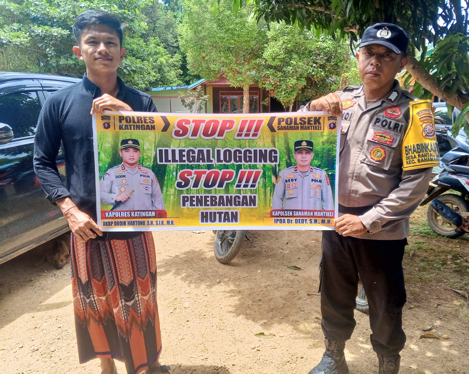 Polsek Marikit Intensifkan Patroli Ciptakan Situasi Kamtibmas Kondusif