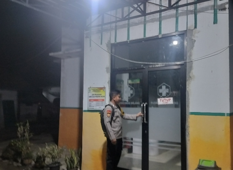 Piket Polsek Delang melaksanakan patroli diwilkum Polsek Delang
