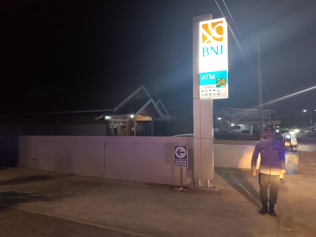 Polsek Bulik Patroli Obyek Vital dan Bank wilkum Polsek Bulik