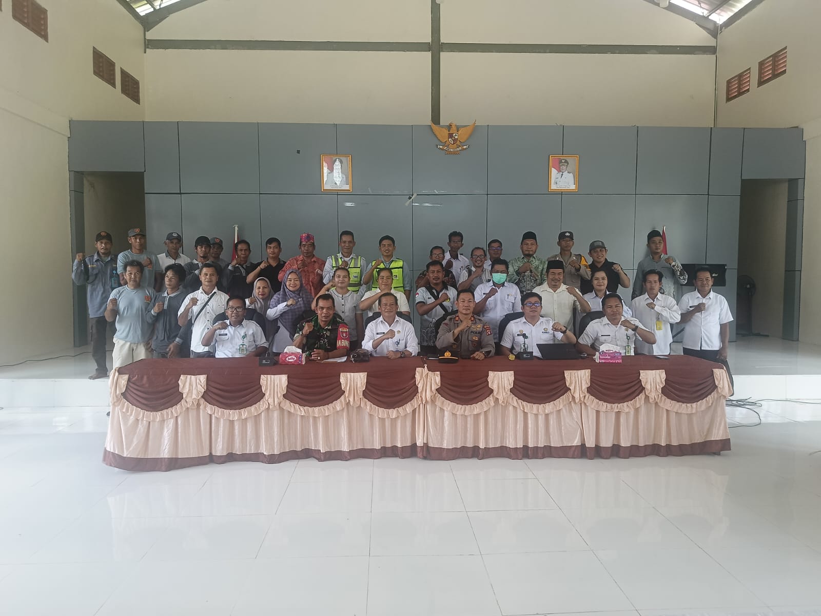 Sinergi Lintas Sektor, Kecamatan Teweh Timur Perkuat Ketertiban dan Keamanan Wilayah